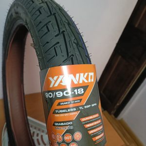 NEUMATICO PARA MOTOCICLETA 90/90-18 TL ANTI-PINCHAZO