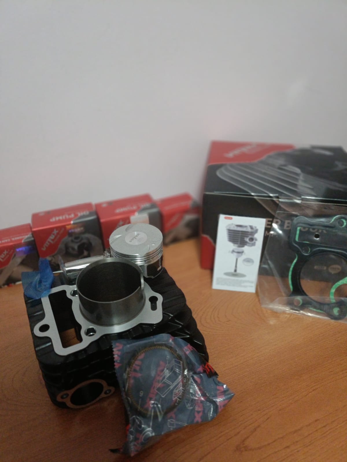KIT CILINDRO PISTON EMPAQ PULSAR NS-160 STD - Imagen 2
